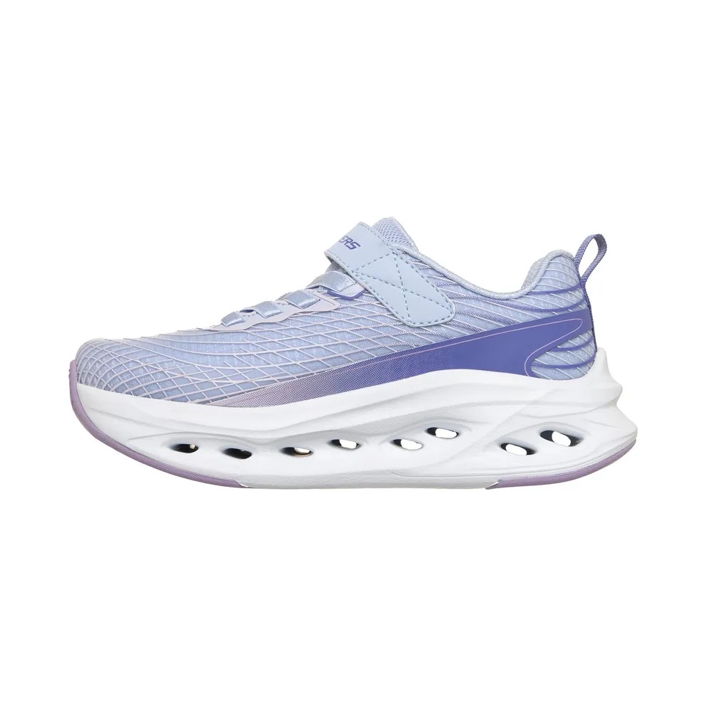 Skechers Max Cushioning Glide-Step – Grid Sprint Sneaker Lavendel