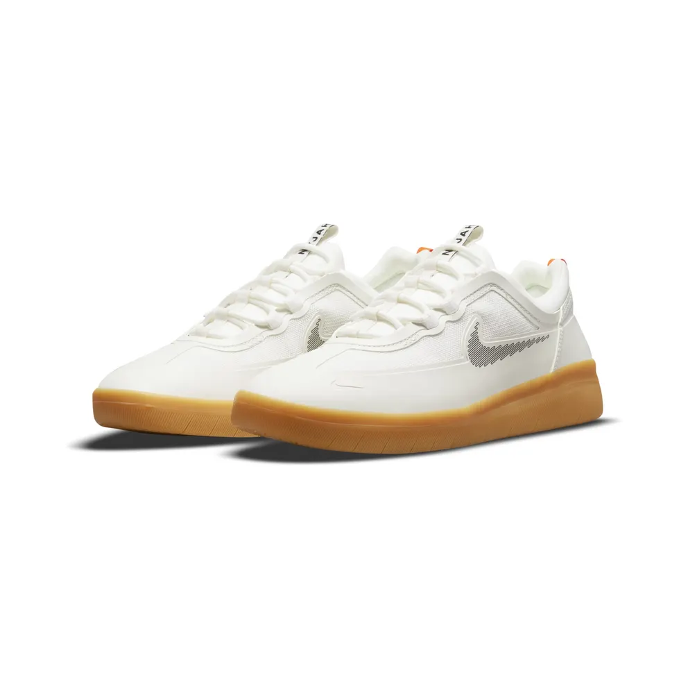 Nike SB Nyjah Free 2 Skate Shoe White (CU9220-101)