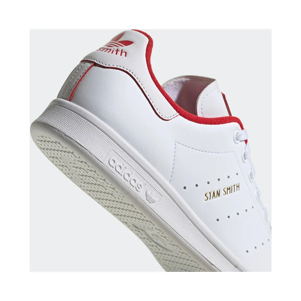 Adidas Stan Smith Cloud White / Scarlet / Gold Metallic (GX4463)