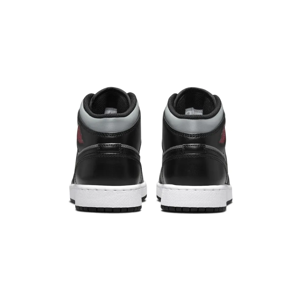 Jordan 1 Mid Shadow Red (GS) (554725-096)