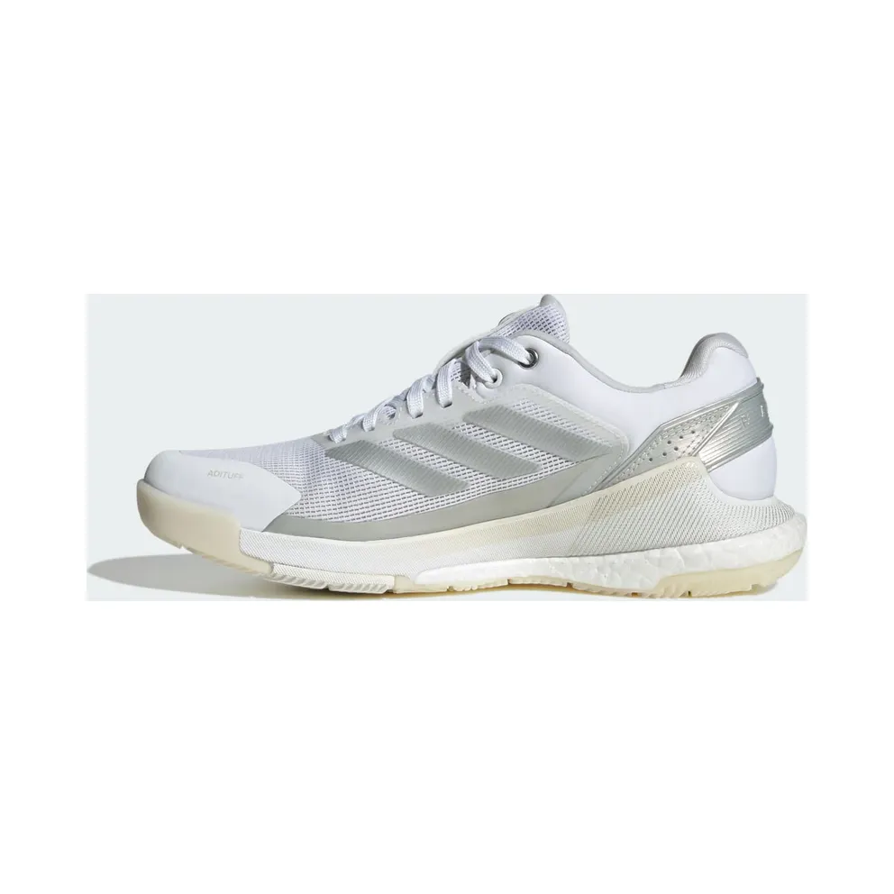Adidas Crazyquick BOOST Padel Cloud White / Silver Metallic / Zero Metalic (JR4660)