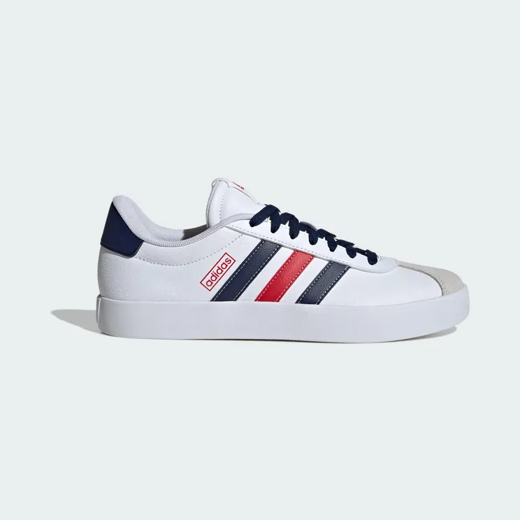 Adidas VL Court 3.0 Cloud White / Team Navy Blue 2 / Better Scarlet (IF4465)