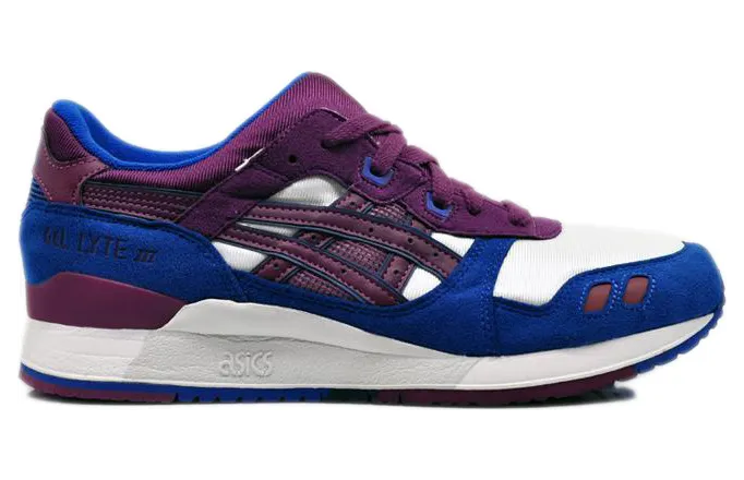 ASICS Gel-Lyte III White Royal Purple (HN538-0132)