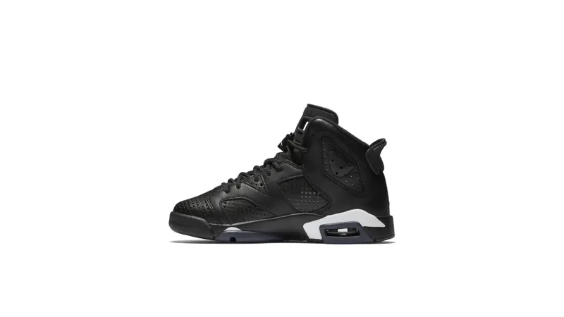 Jordan 6 Retro Black Cat (GS) Black/Black-White (384665-020)