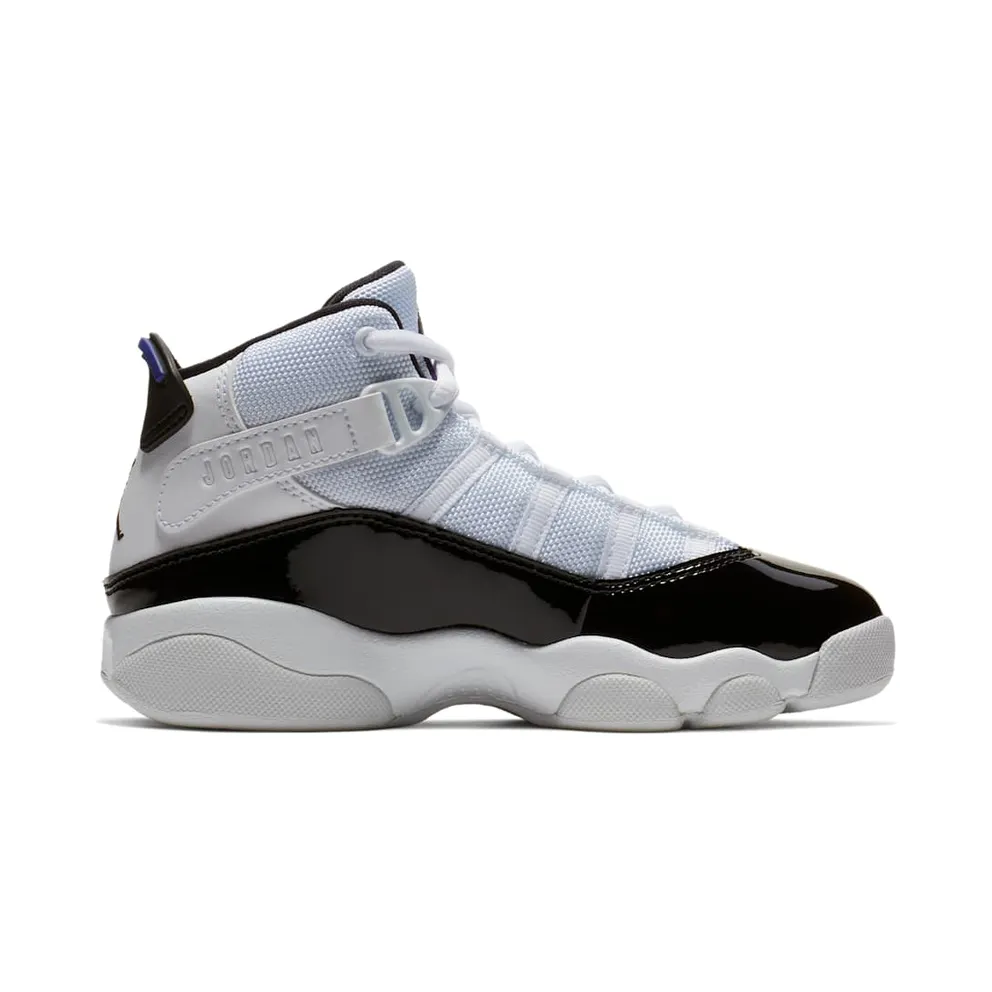 Jordan 6 Rings Concord 2018 (PS) White/Black-Dark Concord (323432-104)