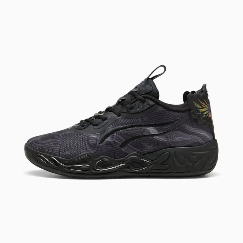 Puma LaMelo Ball MB.04 Lo Team Black Dark Amethyst (312174-01)