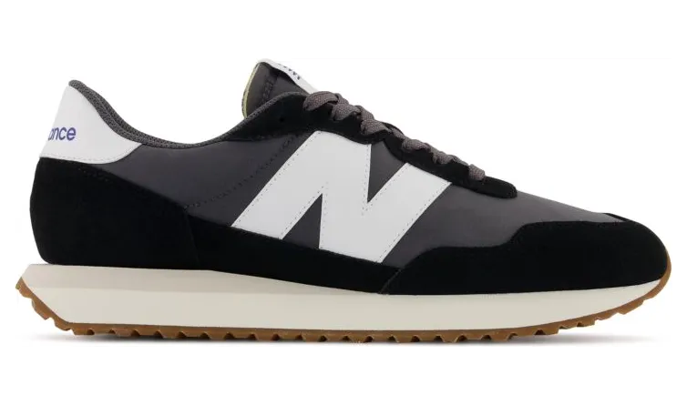 New Balance Black Enhanced Legacy 237V1 Sneakers (MS237GA)