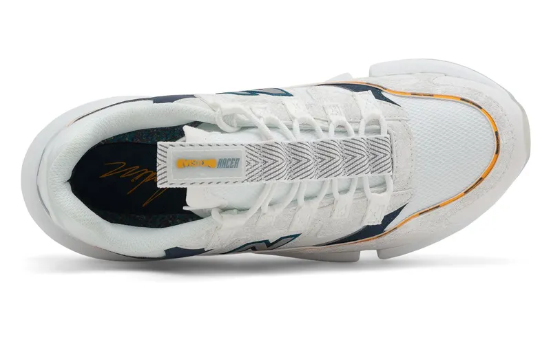 New Balance Vision Racer Jaden Smith White Navy Yellow (2020) (MSVRCJSG)