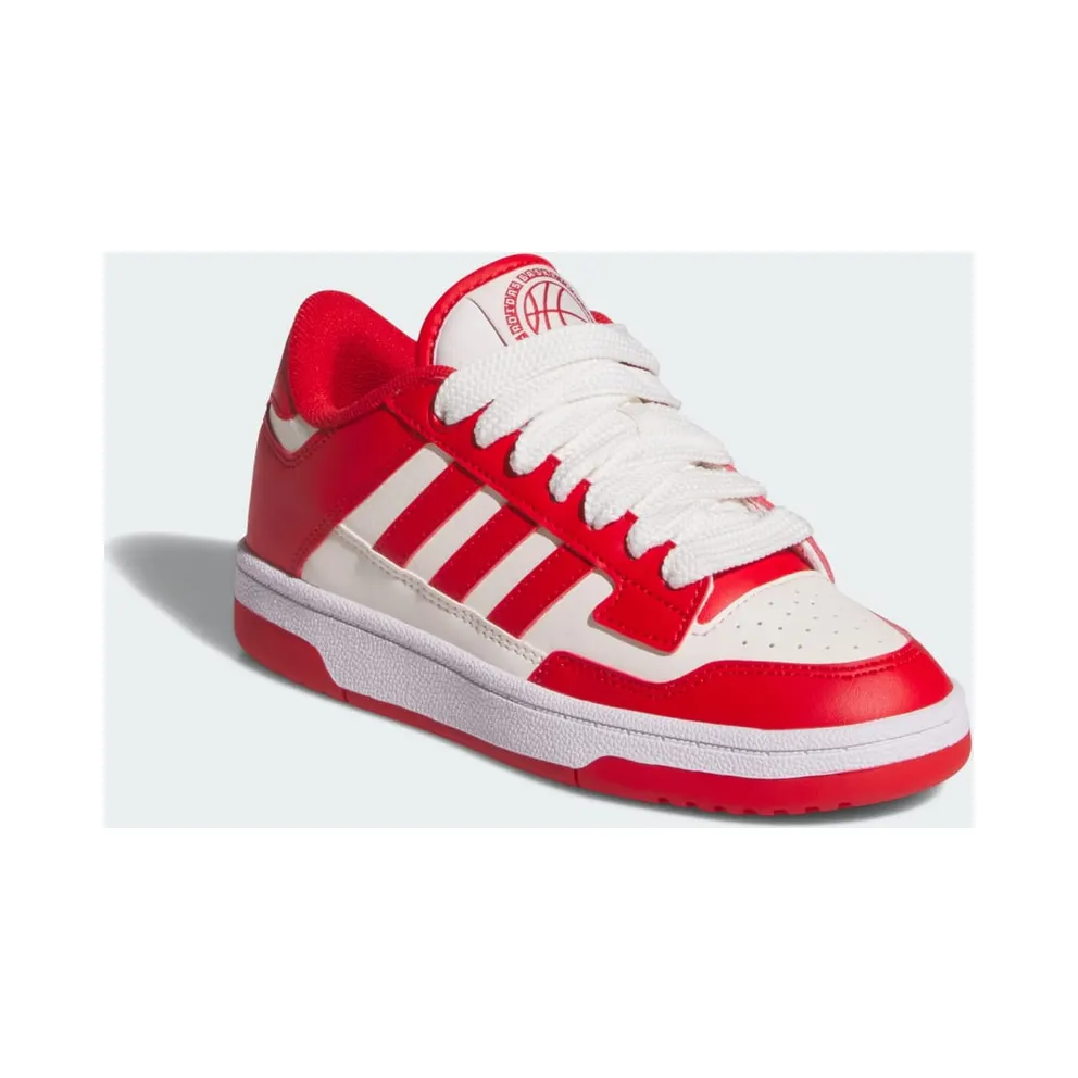 Adidas Rapid Court Low Team Collegiate Red / Cloud White / Cloud White (JR0164)