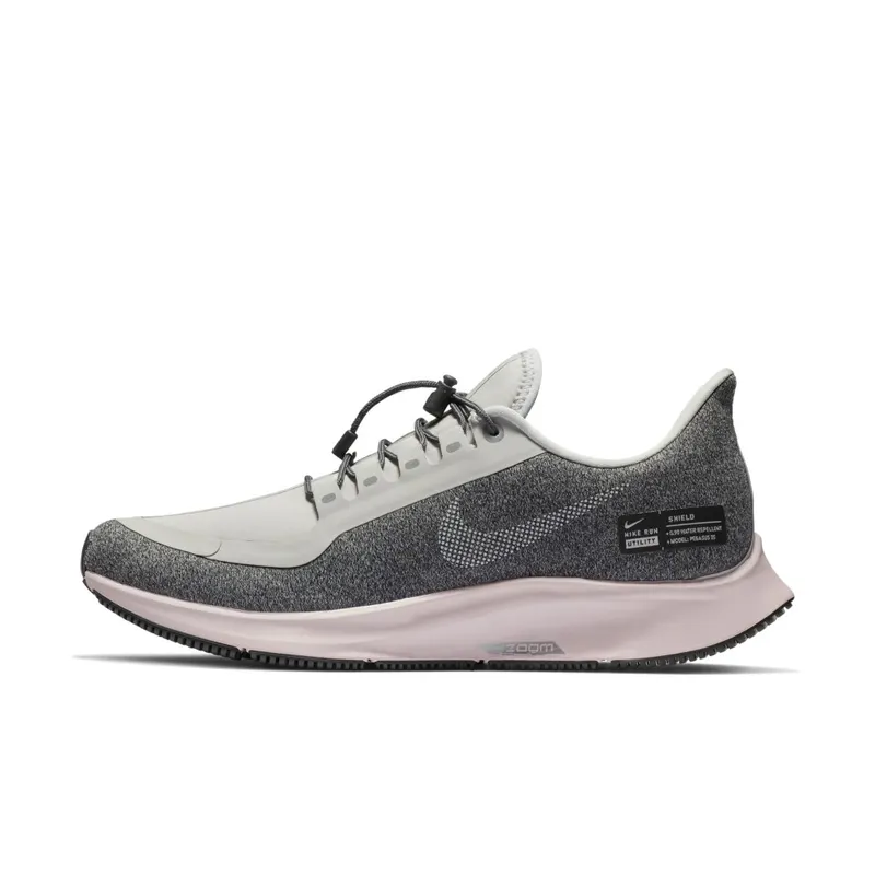 Nike Air Zoom Pegasus 35 RN Shield Vast Grey (W) Vast Grey/White-Arctic Pink (AA1644-004)