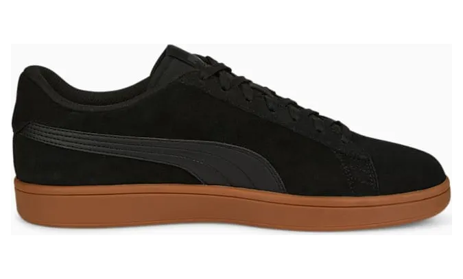 Puma Smash V2 brede Grijs/Zwart (386436-15)