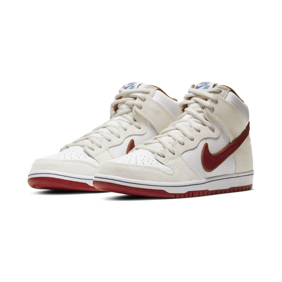 Nike SB Dunk High Sail Bright Crimson Sail/Bright Crimson (CV9499-100)