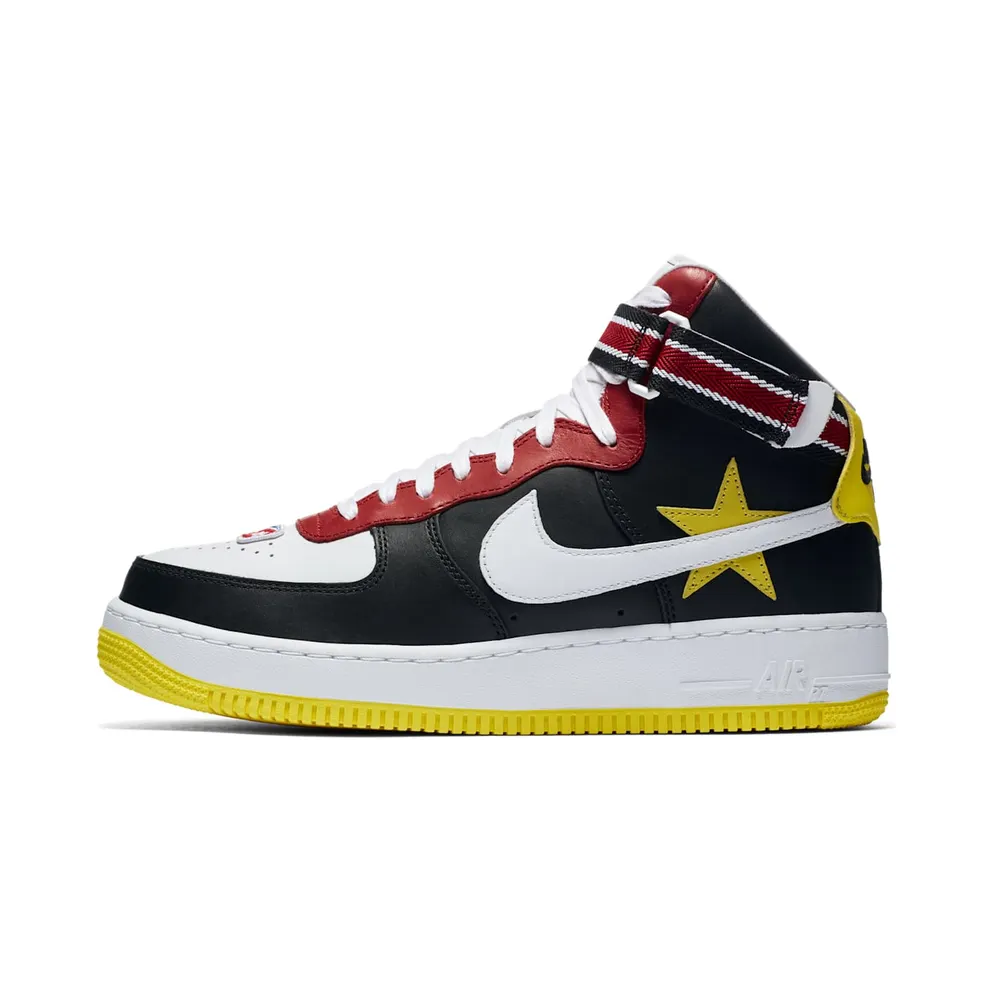 Nike x Riccardo Tisci Air Force 1 High Victorious Minotaur Black/Red/Yellow (AQ3366-600)