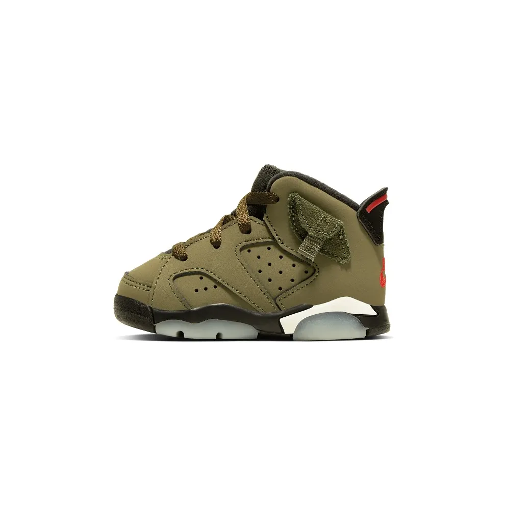 Air Jordan x Travis Scott Cactus Jack Nike AJ VI 6 ‘Medium Olive’ (TD) (2019) (CQ3567-200)