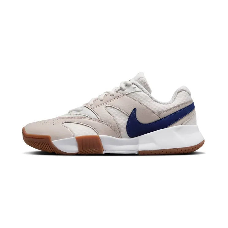 Nike Court Lite 4 “Summit White / Light Bone / White / Binary Blue” (FD6575-102)