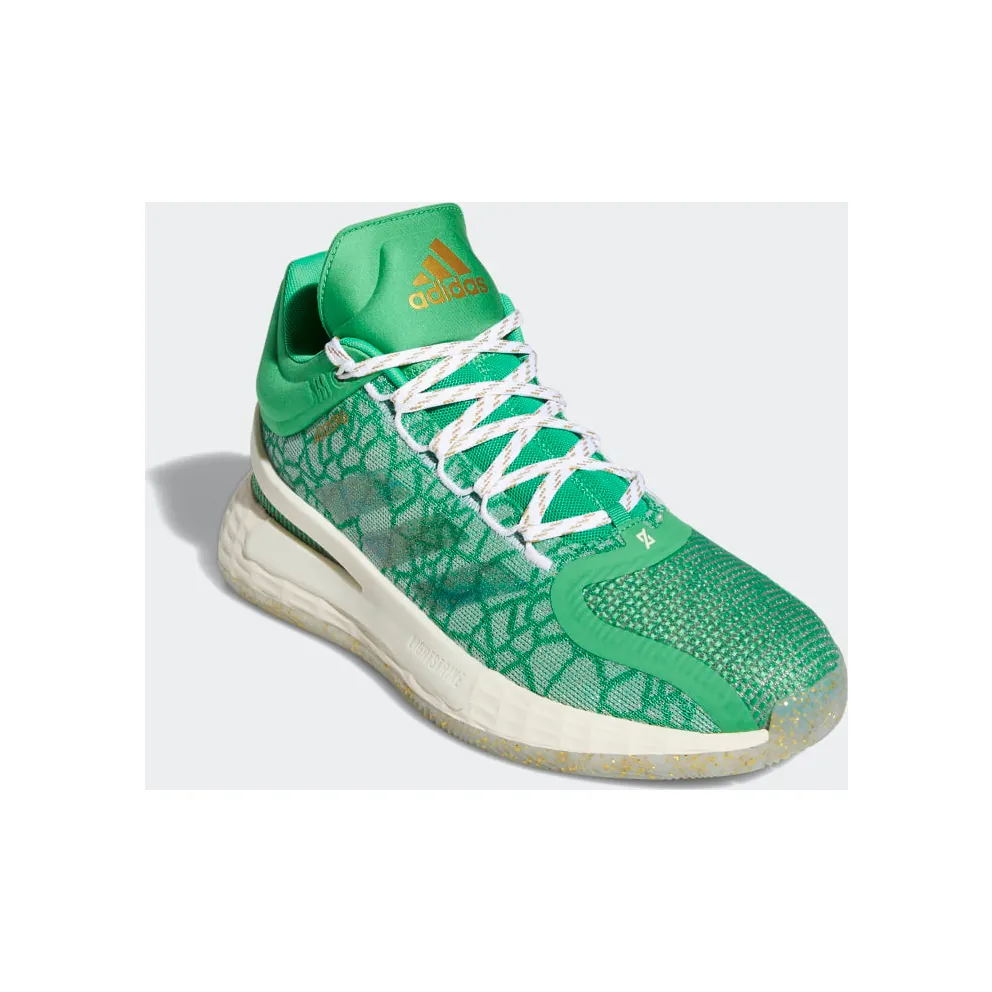 Adidas D Rose 11 ‘Christmas Pack’ Vivid Green/Gold Metallic/Cream White (FZ0849)