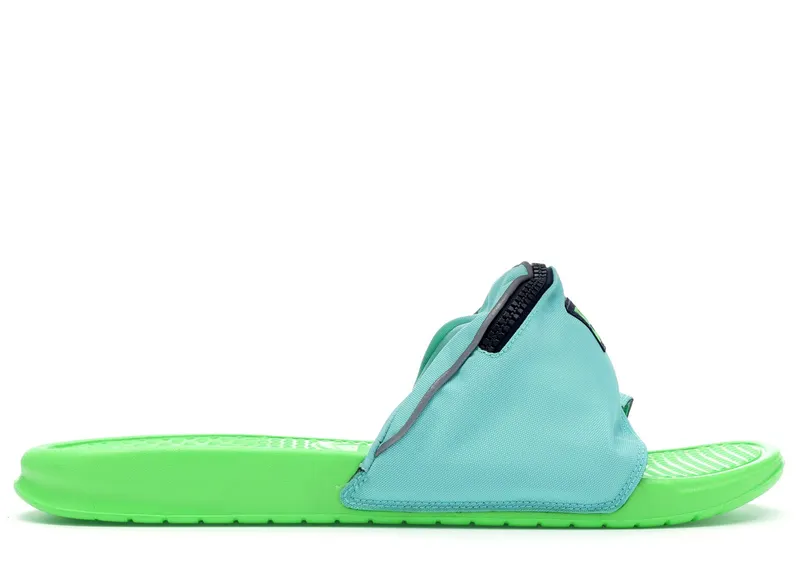 Nike Benassi JDI Fanny Pack Green Aurora/Obsidian-Green Strike (AO1037-300)