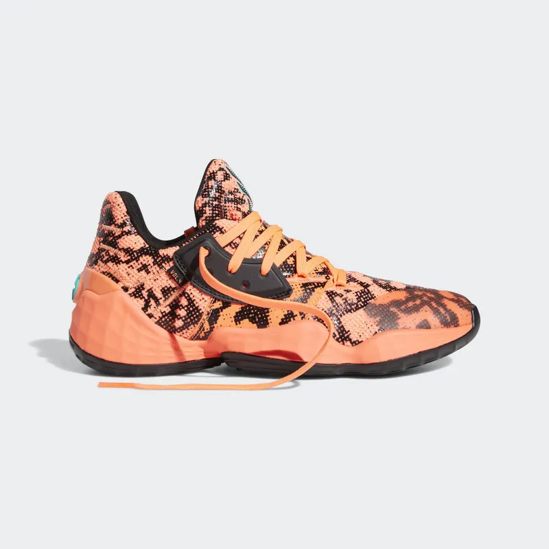 adidas Harden Vol. 4 Signal Coral Signal Coral/Core Black/Signal Coral (FV4151)