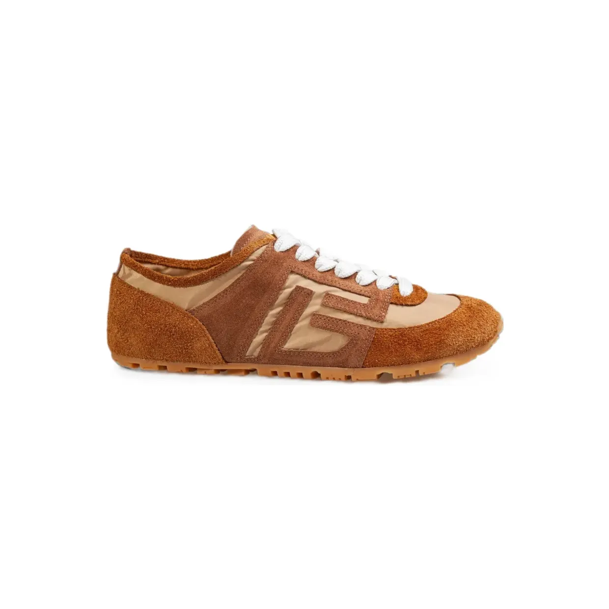 Balmain Racer 45 met suède vlak “Brown” (GN1VI762TYHC)