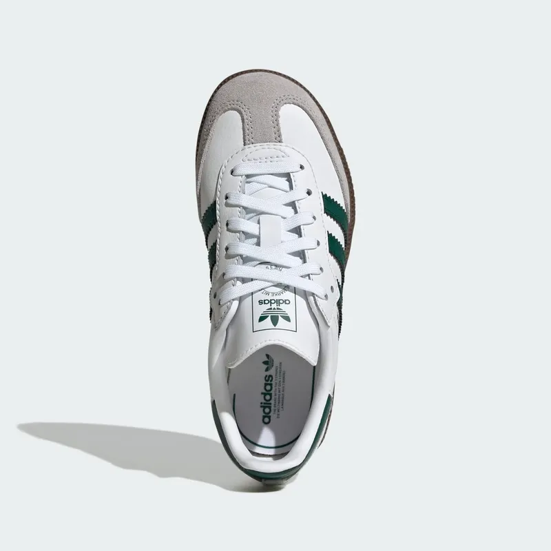 Adidas Samba OG PS “White Collegiate Green Gum” (JQ2840)