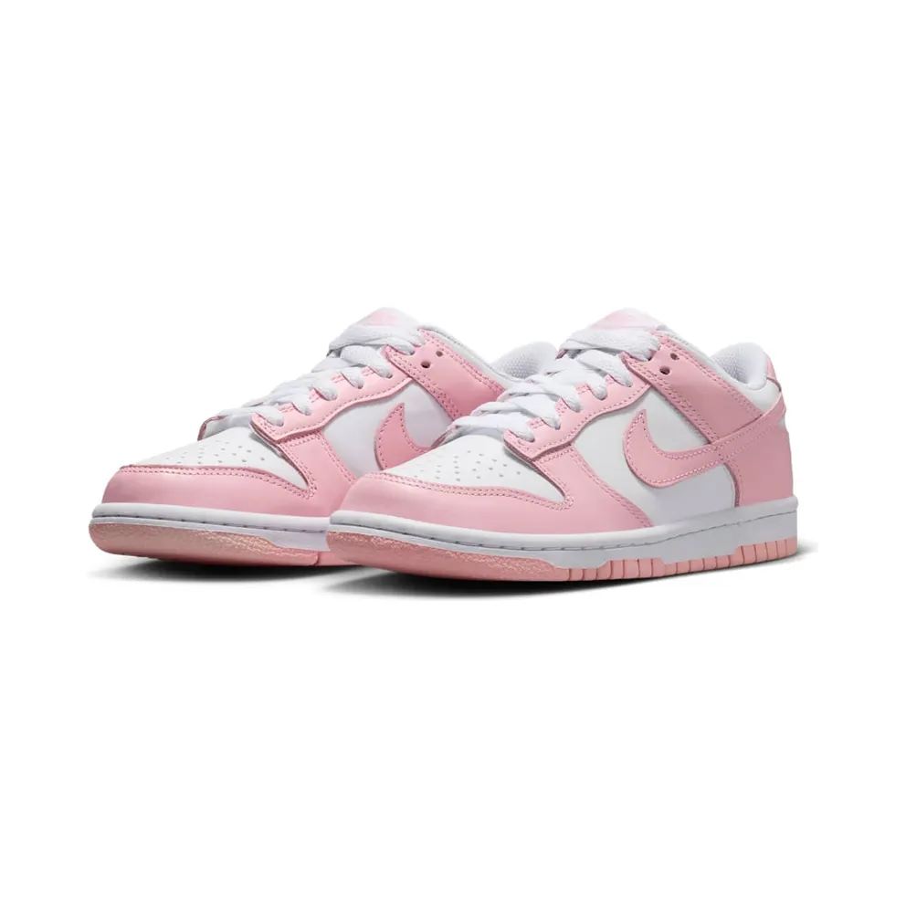 Nike Dunk Low White Medium Soft Pink (GS) (FB9109-125)
