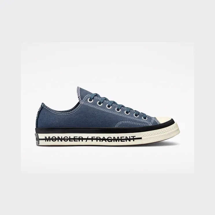 Converse 7 Moncler FRGMT + Converse Chuck 70 Insignia Blue/egret/zwart