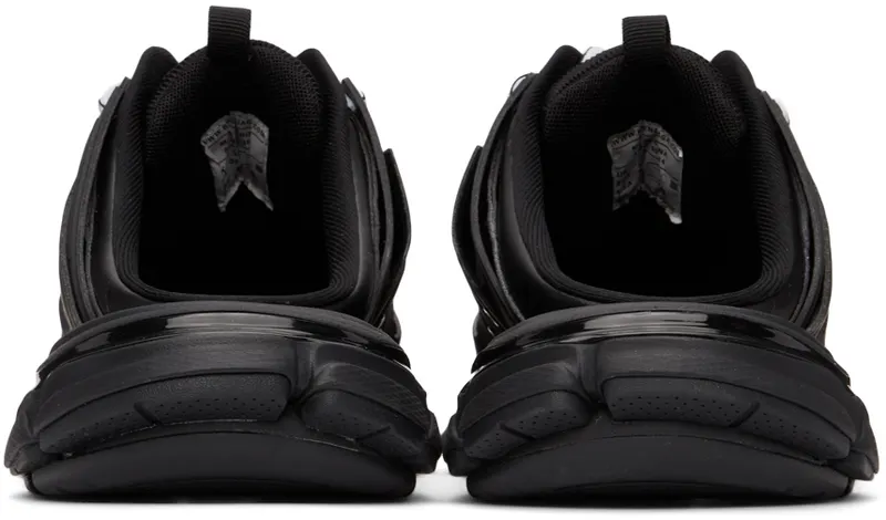 Balenciaga Black Track Mules (653814-W3DA3-1000)