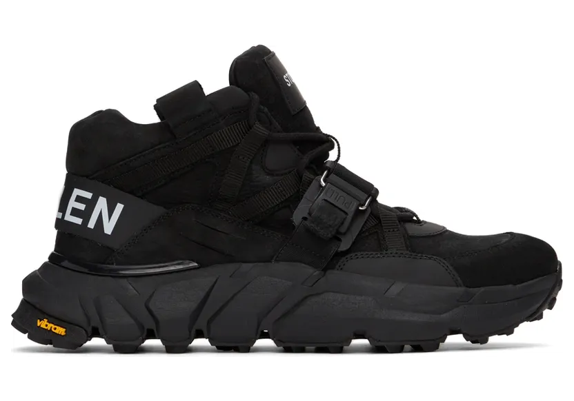 Stolen Girlfriends Club Black Soho-Grit Edition Night Hike High-Top Sneakers (NIGHT HIKE HIGH TOP)
