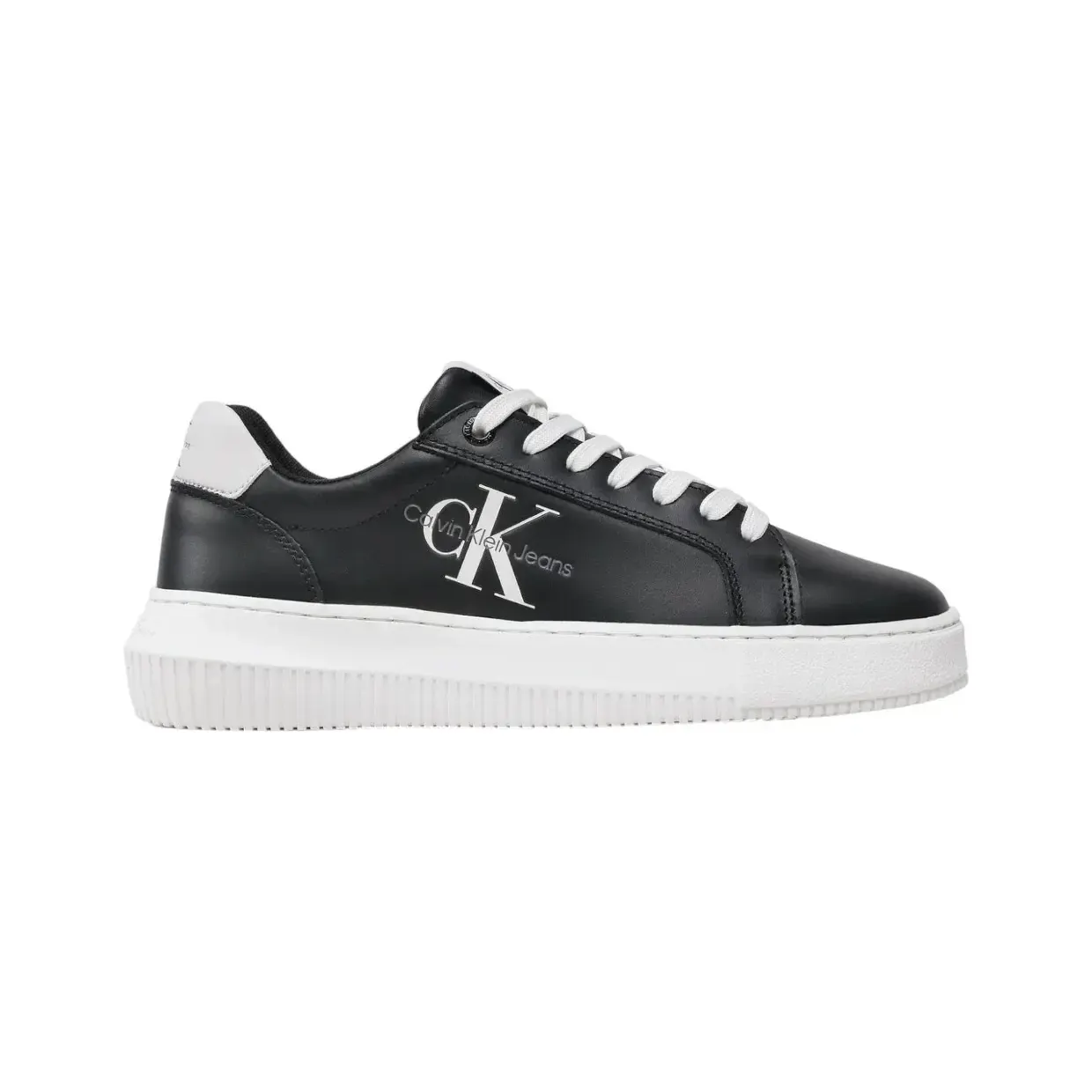 Calvin Klein Witte Fusion “White” (YW0YW00823BLACKWHITE)