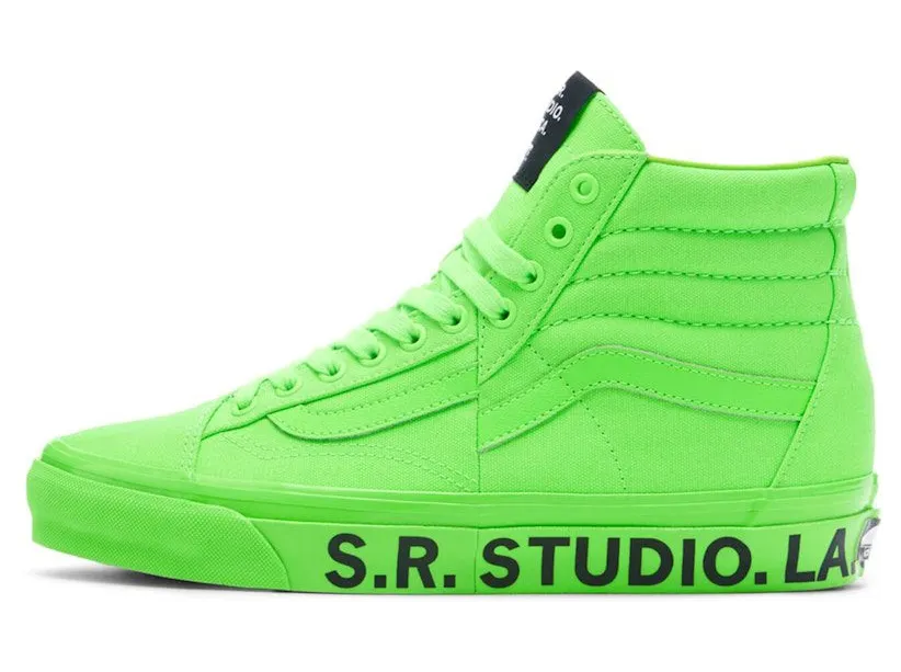 Vans OTW Sk8-Hi Clash the Wall SR. Studio LA. CA Green Gecko (VN000CNKYSC)