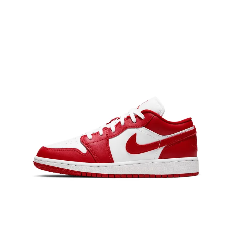 Air Jordan Nike AJ 1 Low Gym Red (GS) (2020) (553560-611)