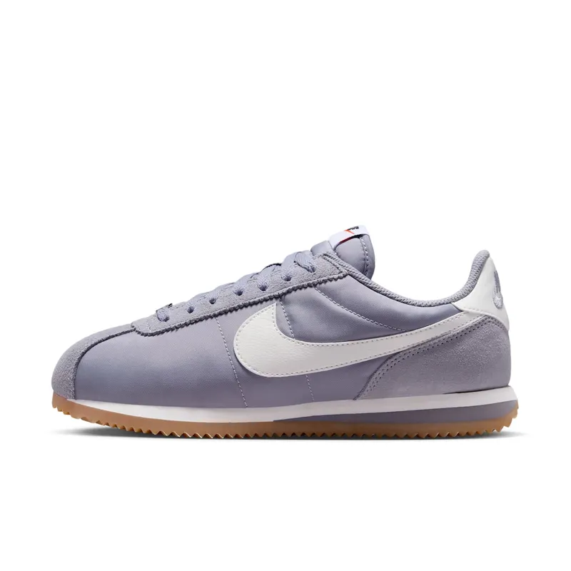Nike Cortez Textile “Cement Grey Gum Light Brown Safety Orange Sail” (DZ2795-005)