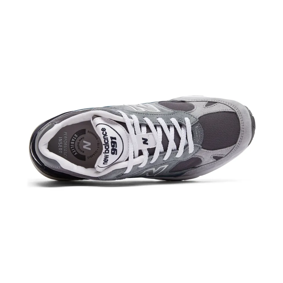 New Balance 991 Nu Block Grey Grey/Blue-Teal (M991GBT)