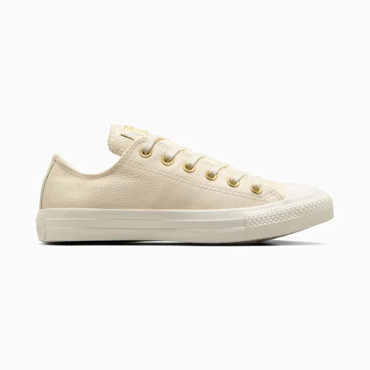 Converse Chuck Taylor All Star Mono Leather Egret/Egret/Gold (A13814C)