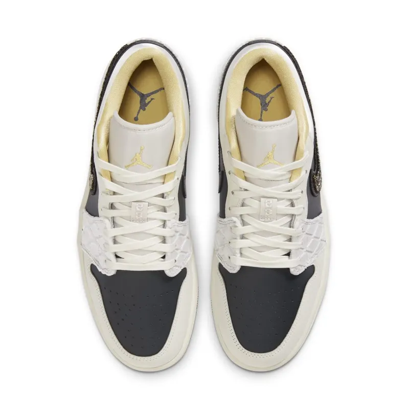 Jordan 1 Low Beaded Swoosh (DV1762-001)