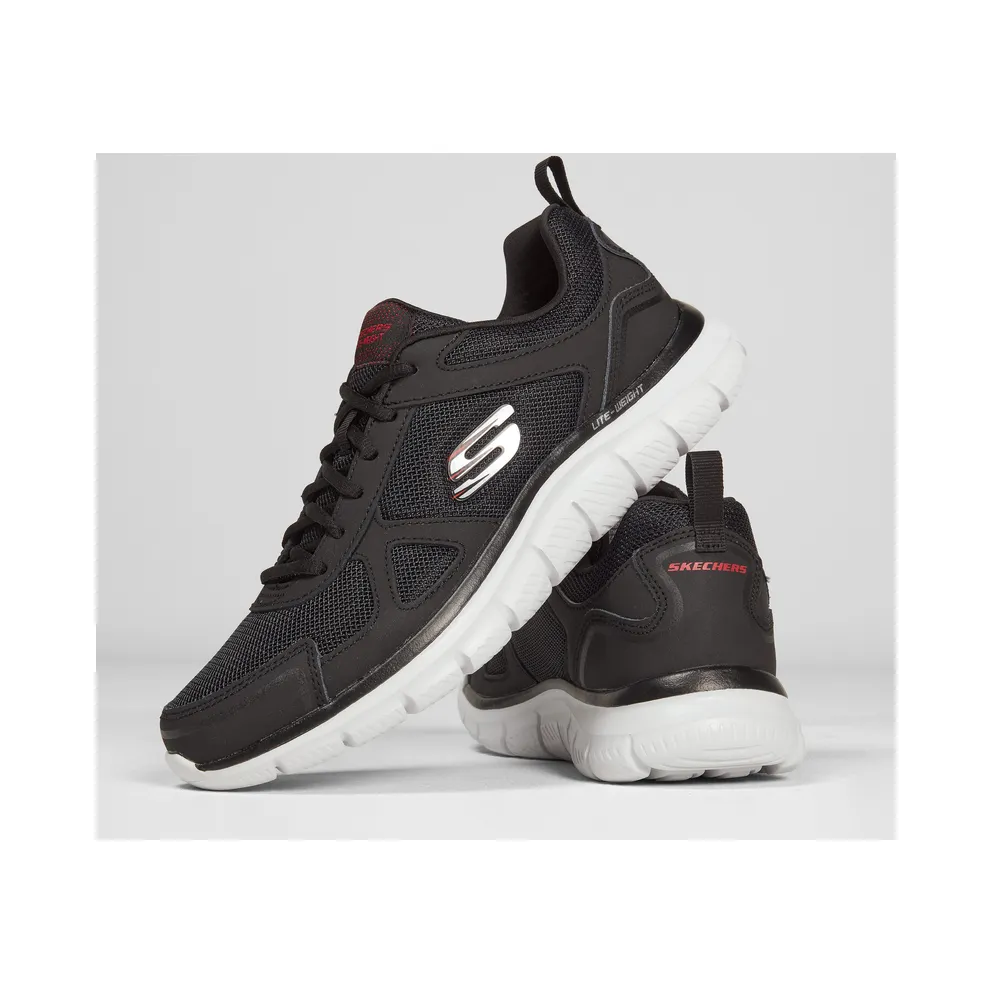 Skechers Track – Black / Red – “Black” (52631 BKRD)