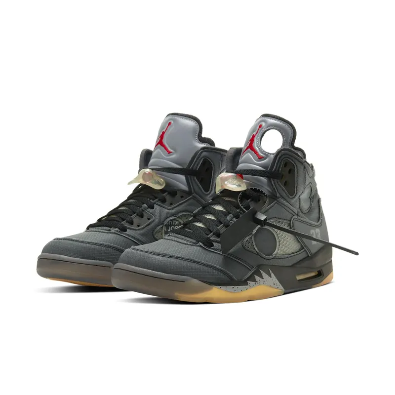 Air Jordan x Off-White 5 ‘Muslin’ (2020) (CT8480-001)