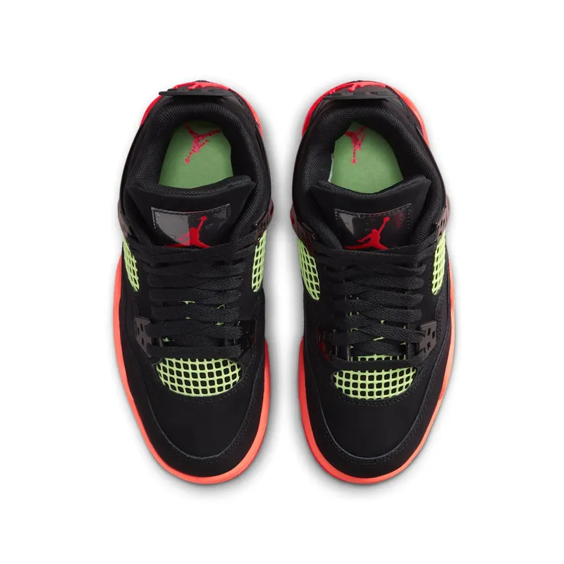 Air Jordan 4 Retro GS “Black Infrared Barely Volt” (II1271-001)