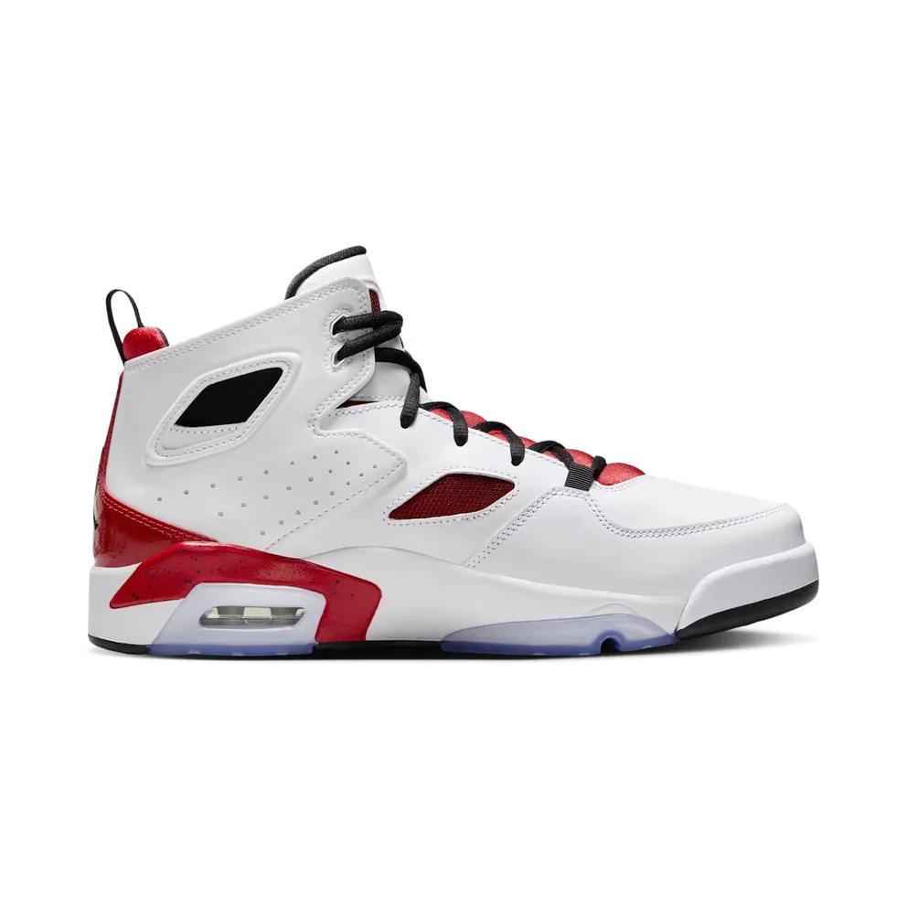 Jordan Flight Club 91 White Gym Red Black (555475-101)