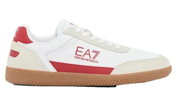 Ea7 Emporio Armani sneaker White / Haute Red / Hone (7X000406AF19827MZ5959)