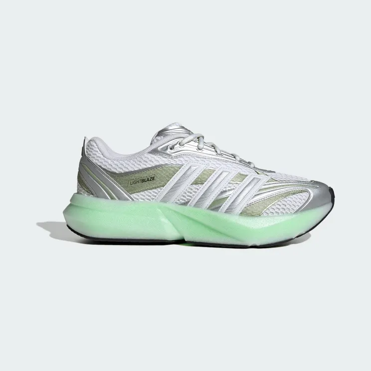 Adidas Lightblaze Glow Cloud White / Silver Metallic / Magic Lime Met (JP6328)