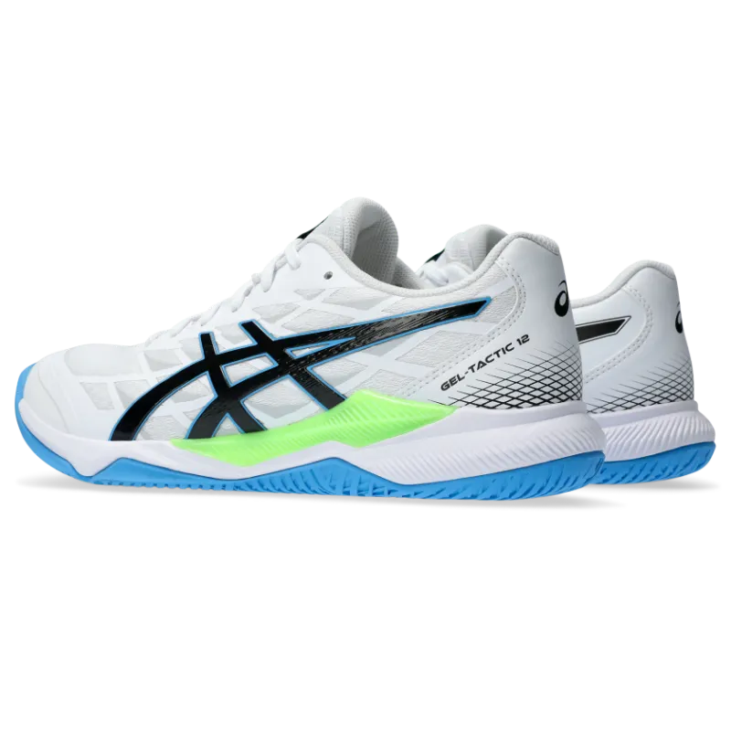 Asics Gel-tactic 12 White/Lime Burst (1071A090.102)