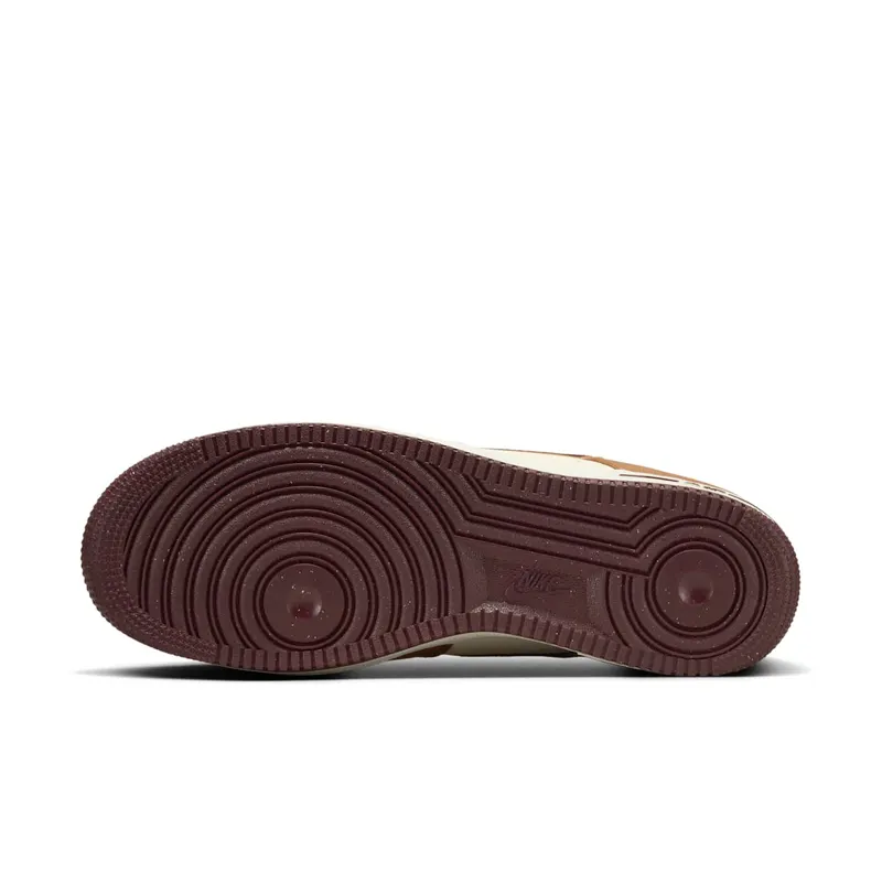 Nike Air Force 1 ’07 LV8 (british tan / burgundy crush) – FQ8713-200