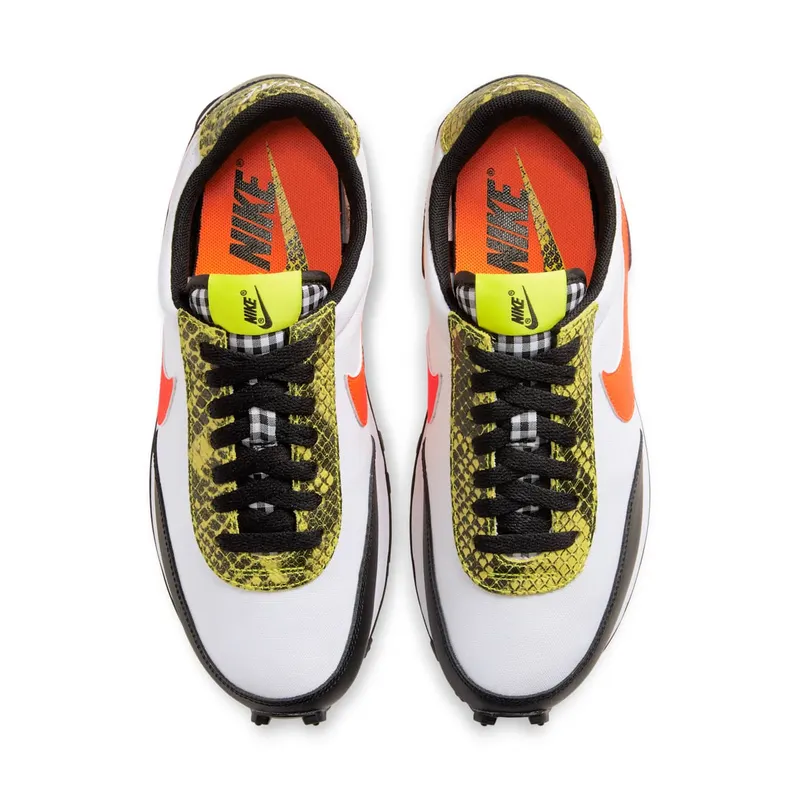 Nike Daybreak Total Orange Dynamic Yellow (W) Black/Dynamic Yellow-White-Total Orange (CQ7620-001)