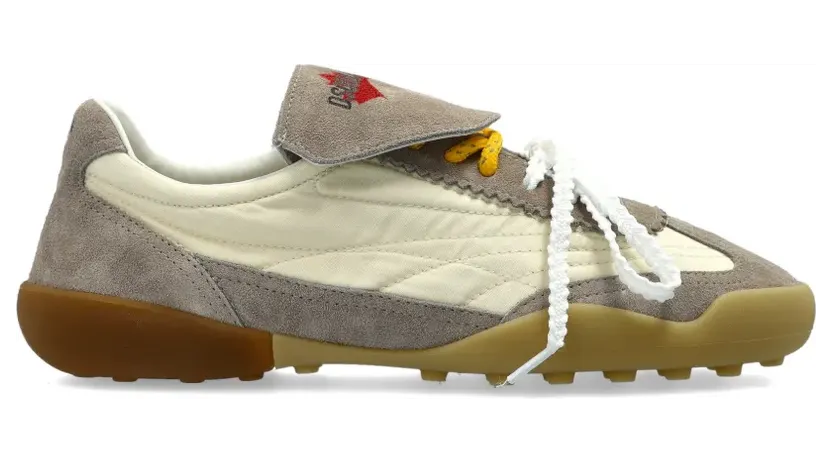 DSQUARED2 Soccer sneakers – Beige (SNW032523808698)