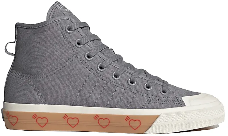Adidas Human Made x Nizza High ‘Grey’ Grey Five/Grey Five/Grey Five (FY5187)