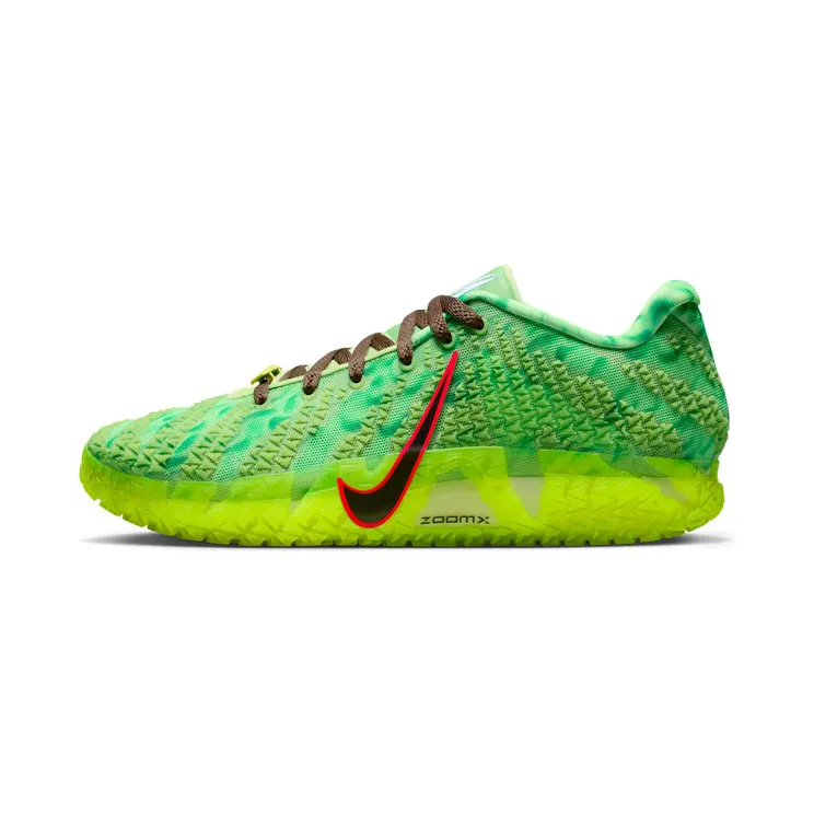 Nike Ja 3 Zombie “Light Lemon Twist / Hemp / Bright Crimson / Black” (HV9923-700)