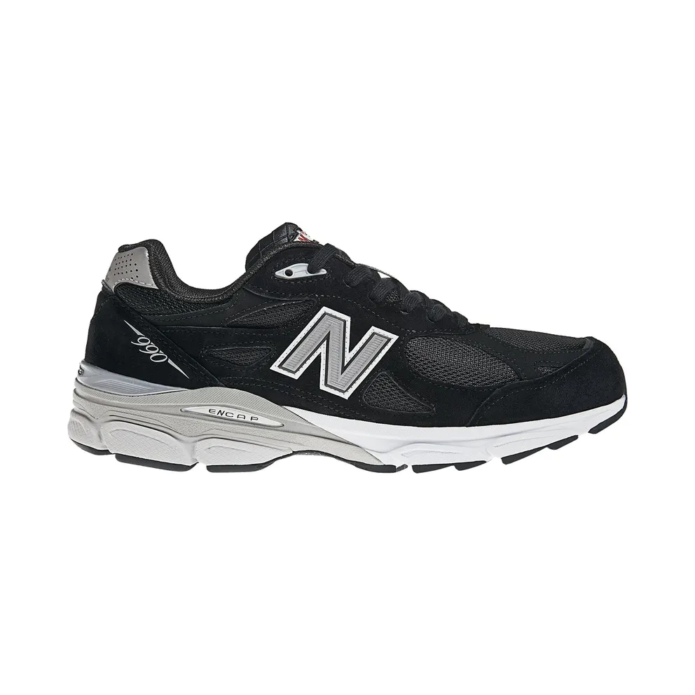 New Balance 990 V3 Kith Black Black/White (M990BK3)
