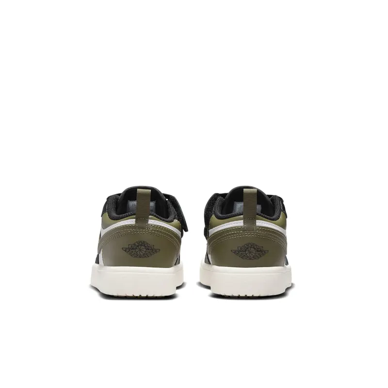 Jordan 1 Low ALT Black Medium Olive Sail White (DR9748-092)
