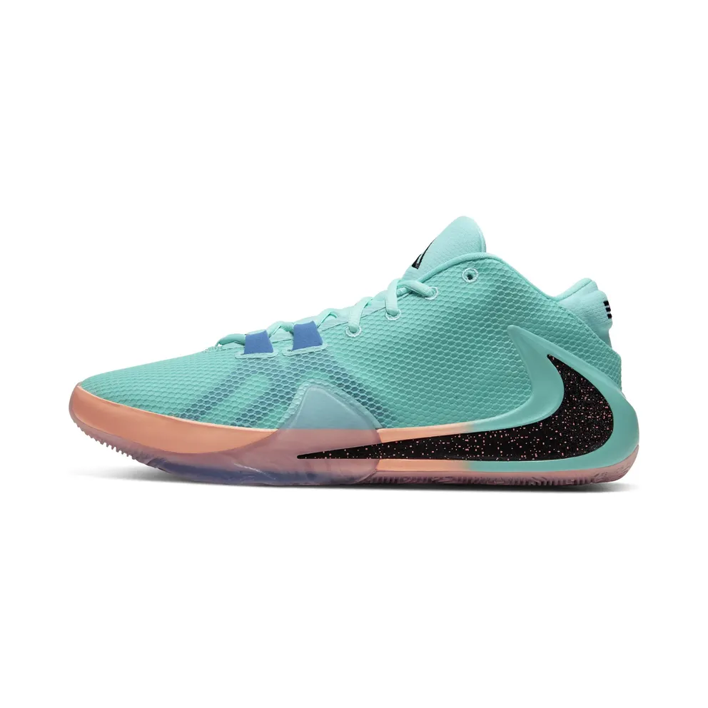 Nike Zoom Freak 1 “Aurora Green / Blue Stardust / Orange Pulse / Black” (BQ5422-300)